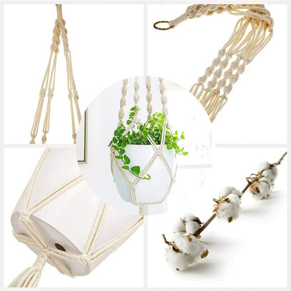 Macrame Plant Hanger - 3 Pack