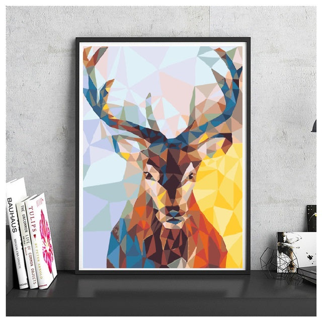 Paint by Numbers Kit - Christmas Deer