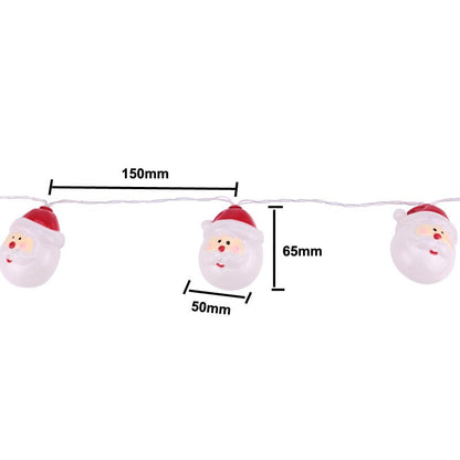 Led Santa String Lights - Christmas Lights