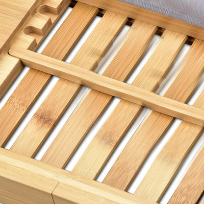 Bamboo Luxury Caddy Bathtub Tray