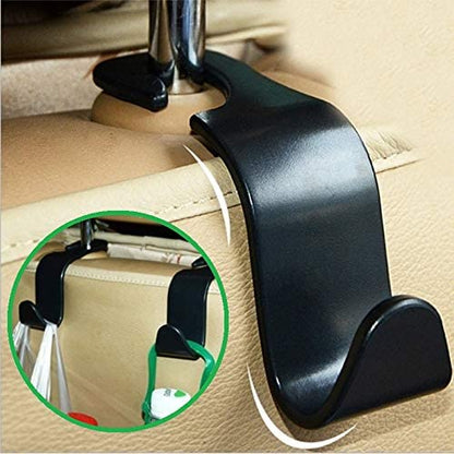 Car Seat Hooks for Car (4 Pack) - Back Seat Organizer