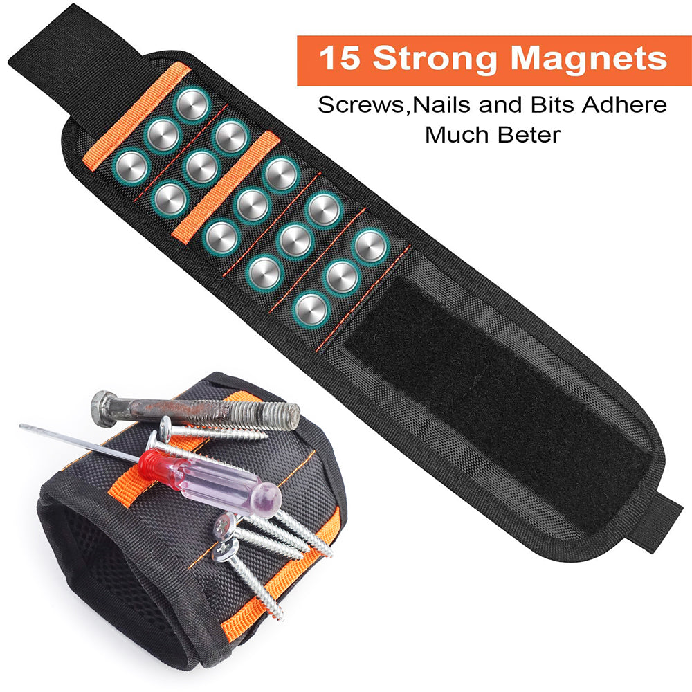 Magnetic Wristband Tool Belt - 2 Pack