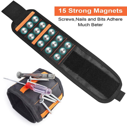 Magnetic Wristband Tool Belt - 2 Pack