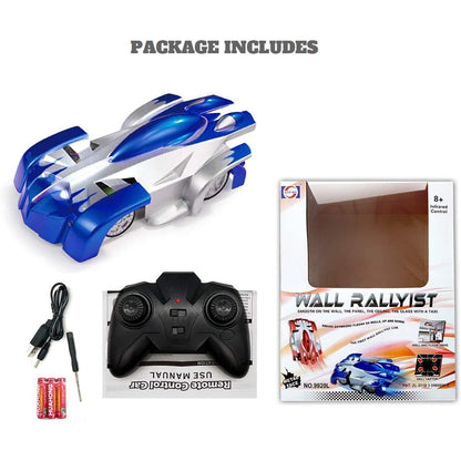 Wall Climbing Remote Control RC Car - Blue