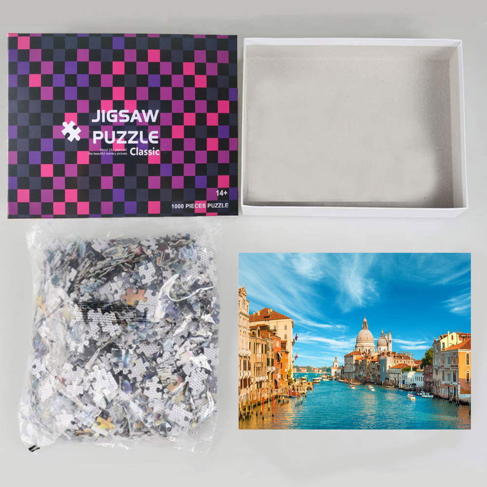 Venice Italy Puzzle - Large Paper Jigsaw Puzzle [1000 Pieces]