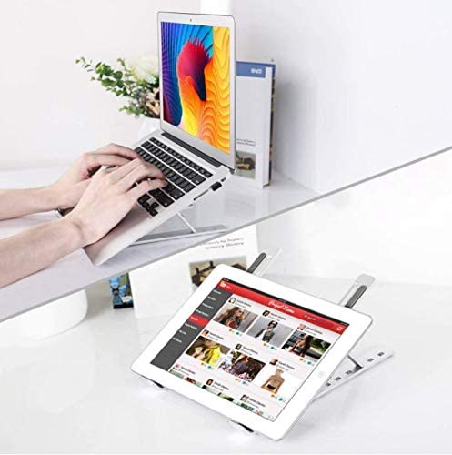 Laptop Stand Holder for 10-15.6” Laptops - Silver