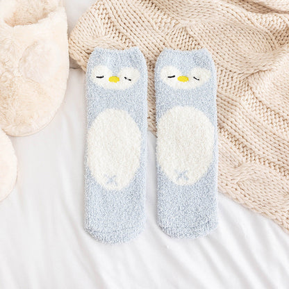 Winter Socks for Women - Panda Fox Pig Owl - [5 Pairs]