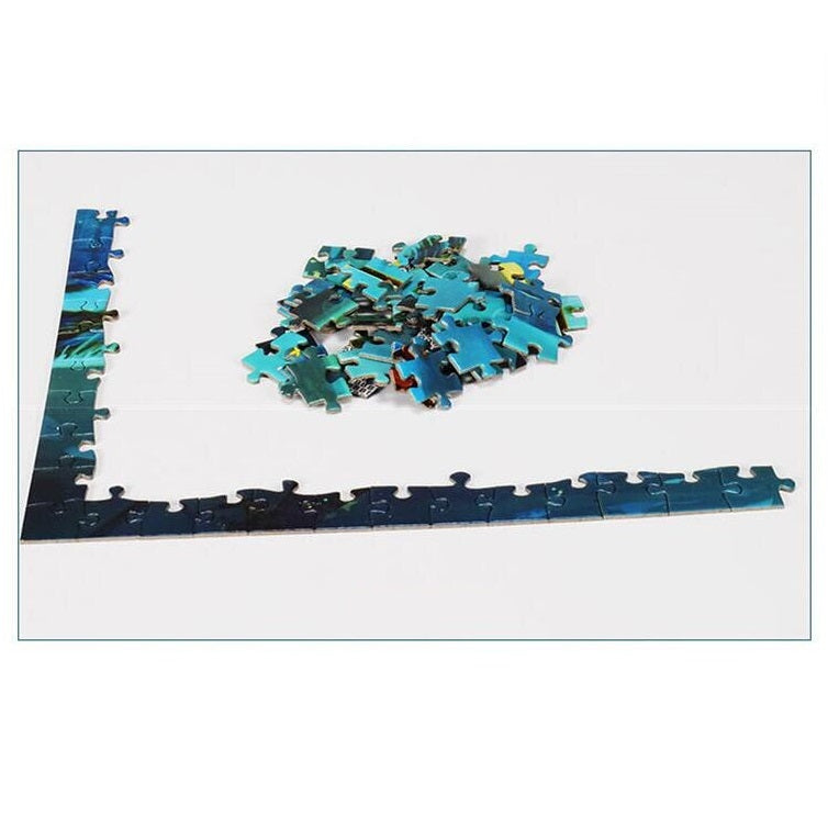 Lady with Violin Puzzle - Large Paper 500 Pieces Jigsaw Puzzle