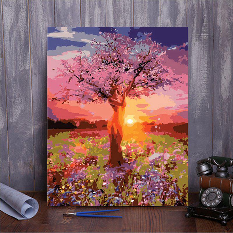 Paint by Numbers Kit - Sunrise and Tree of Life