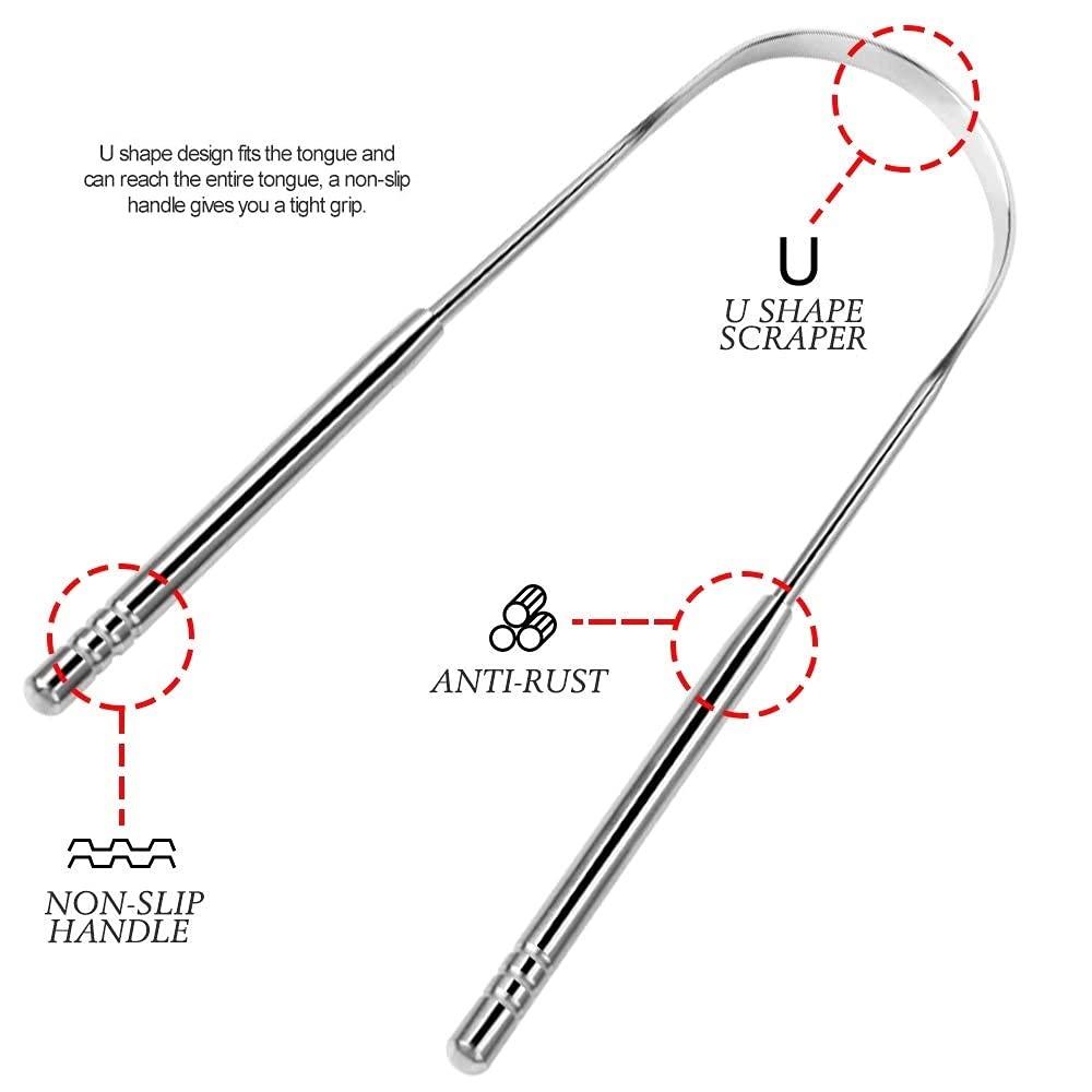 Tongue Scraper 3 Pack