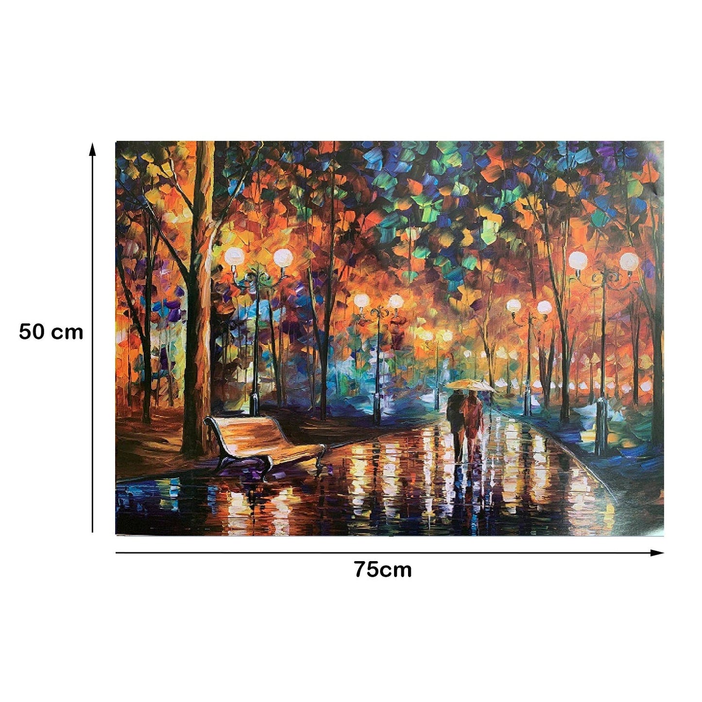 Autumn Walk Puzzle - Large Paper Jigsaw Puzzle [1000 Pieces]