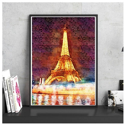 Night Lights - Large Paper Jigsaw Puzzle [1000 Pieces]