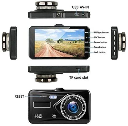 Dual Dash Camera 4" LCD Display - PACK OF 2