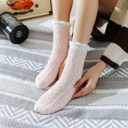 Winter Socks for Women - Soft Warm Fluffy Cozy - [7 Pairs]