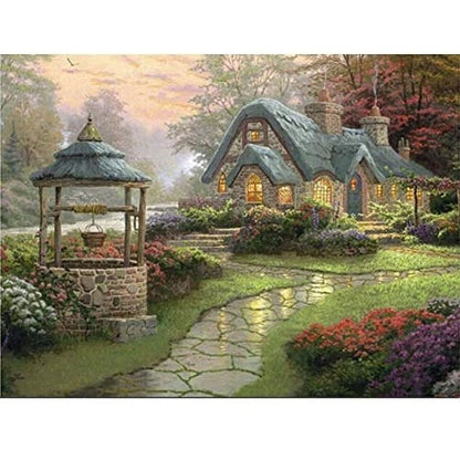 Village Life - Large Paper Jigsaw Puzzle [1000 Pieces]