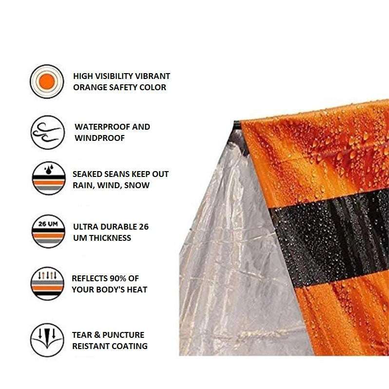 Life Tent Emergency Survival Shelter - 2 Person