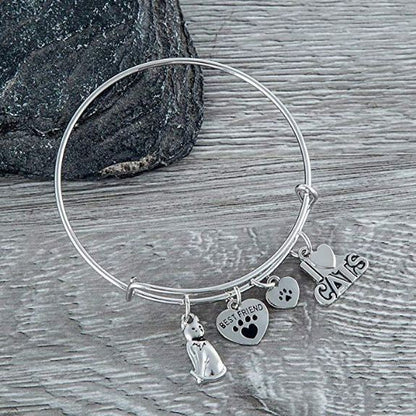 Kitty Cat Charm Bracelet