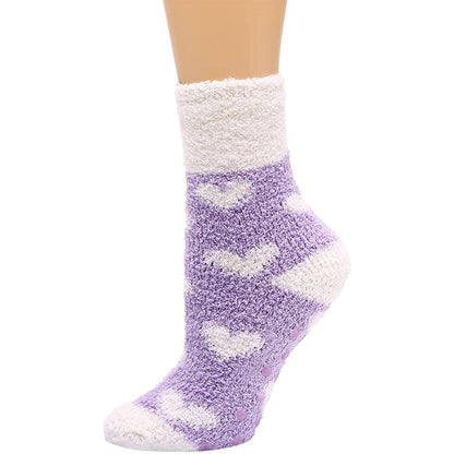 Winter Socks for Women - Soft Warm Fluffy Cozy- [4 Pairs]