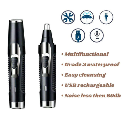 Ear and Nose Hair Trimmer Set