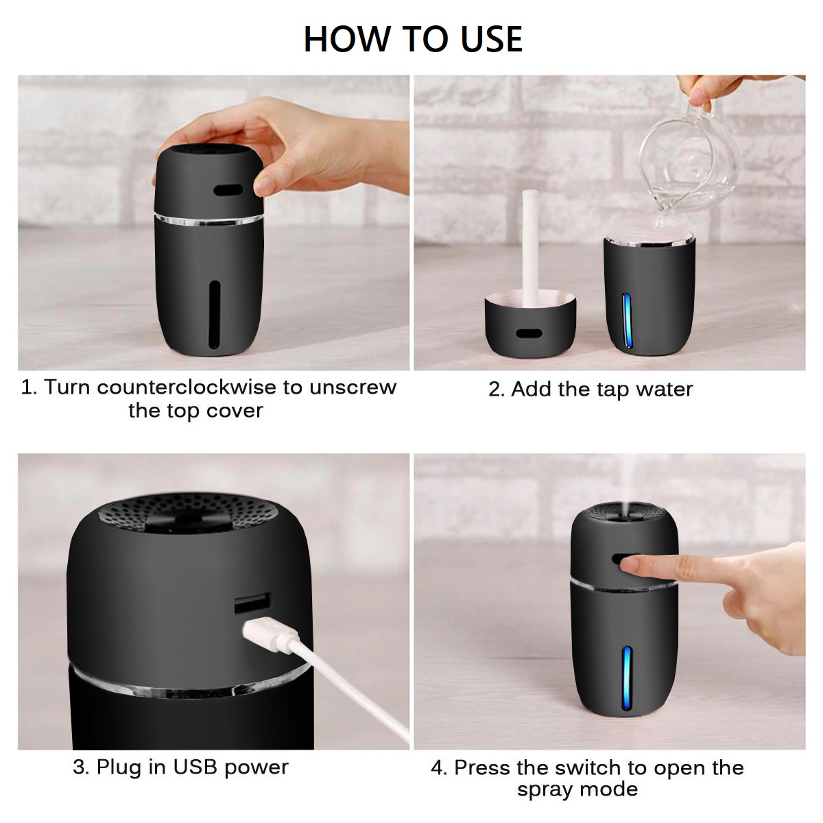 USB Car Humidifier