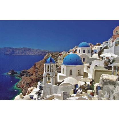 Santorini - Large Paper Jigsaw Puzzle [1000 Pieces]