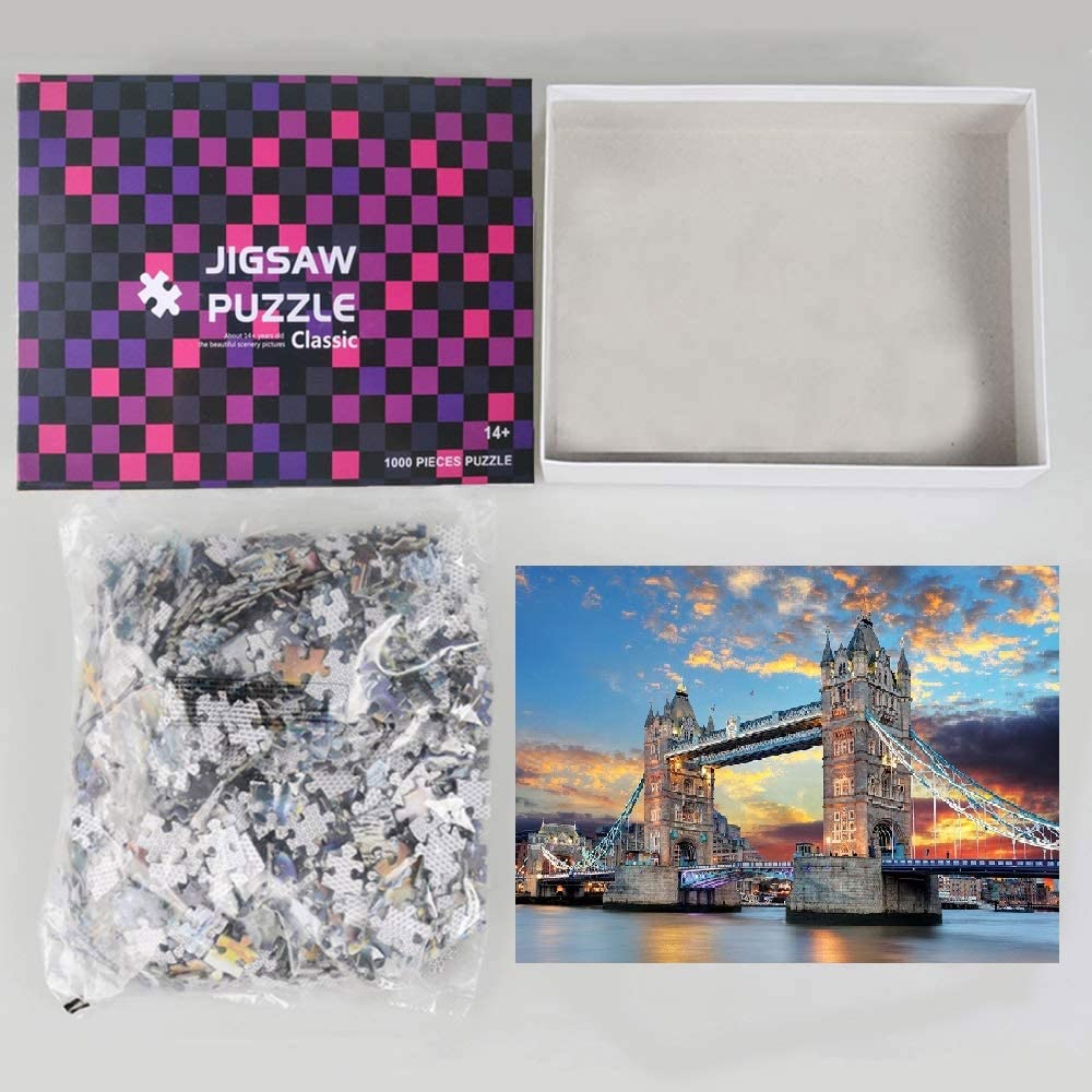 London - Large Paper Jigsaw Puzzle [1000 Pieces]