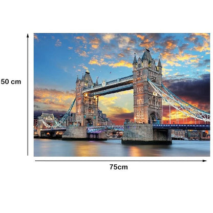 London - Large Paper Jigsaw Puzzle [1000 Pieces]