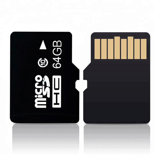 Memory Card - 64GB microSD Card with Adapter