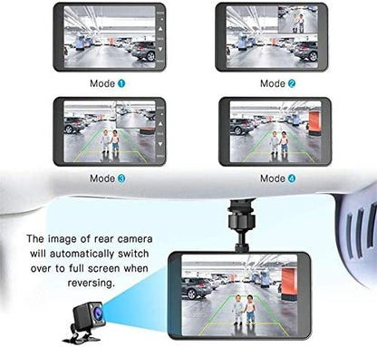 Dual Dash Camera 4" LCD Display - PACK OF 2