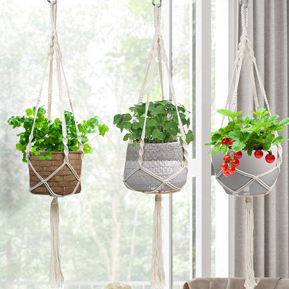 Macrame Plant Hanger - 3 Pack