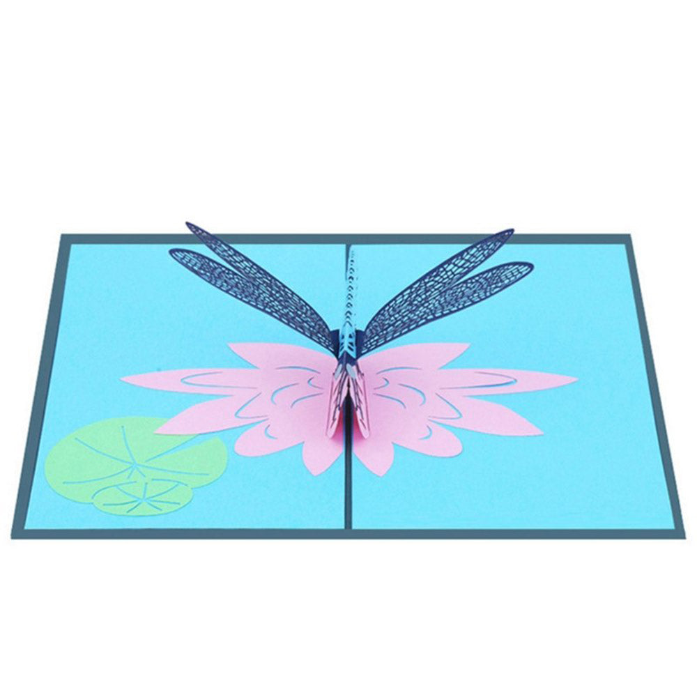 3D Dragonfly Pop Up Card and Envelope