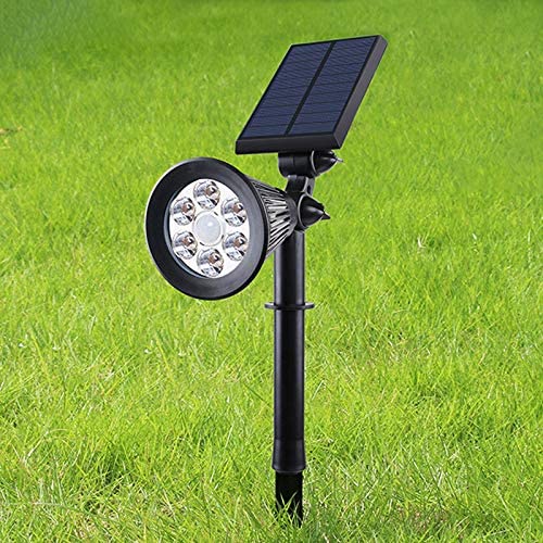 Upgraded Solar Outdoor Light 6 LED 300 LUM Waterproof - Auto On/Off