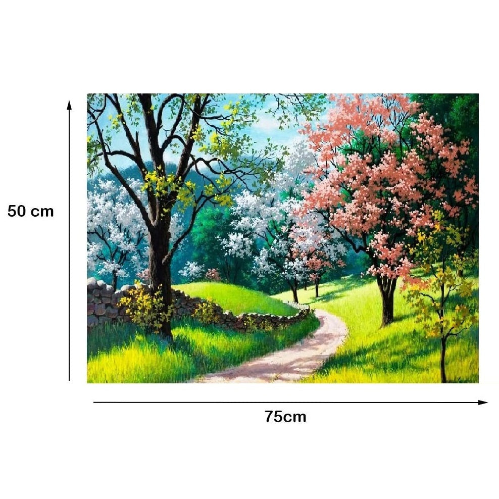 Blooming Tree - Large Paper Jigsaw Puzzle [1000 Pieces]