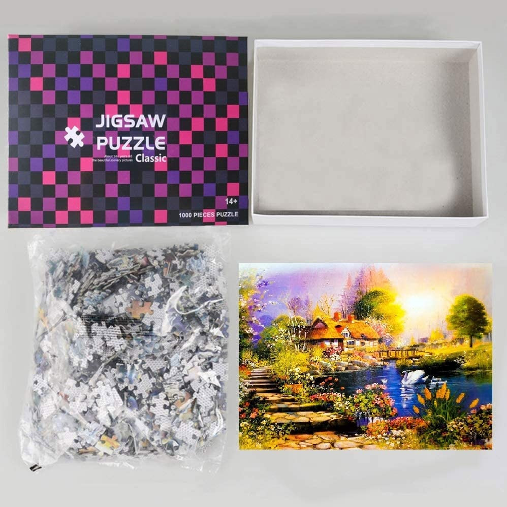 Lake - Large Paper Jigsaw Puzzle [1000 Pieces]