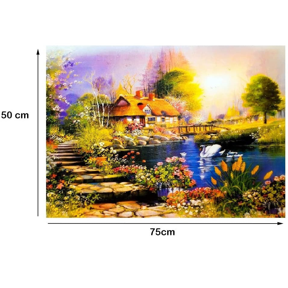 Lake - Large Paper Jigsaw Puzzle [1000 Pieces]