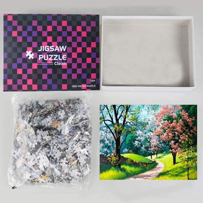 Blooming Tree - Large Paper Jigsaw Puzzle [1000 Pieces]