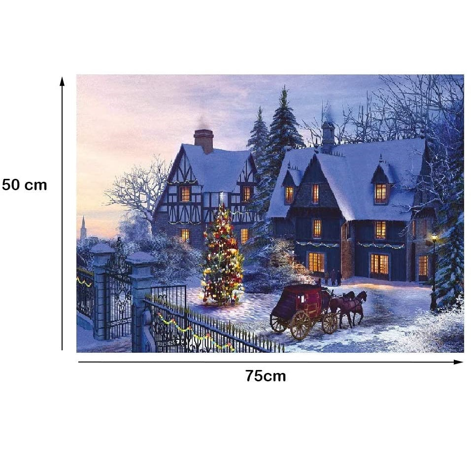 Christmas  - Large Paper Jigsaw Puzzle [1000 Pieces]