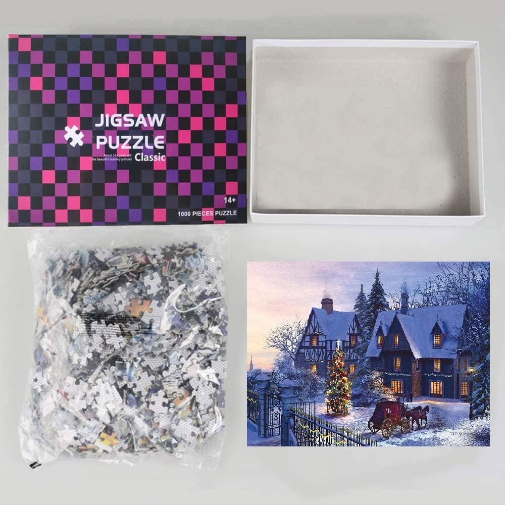 Christmas  - Large Paper Jigsaw Puzzle [1000 Pieces]