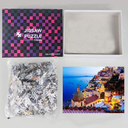 Night in Italy - Large Paper Jigsaw Puzzle [1000 Pieces]