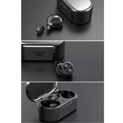 Bluetooth 5.0 Wireless Earbuds with Wireless Charging Case