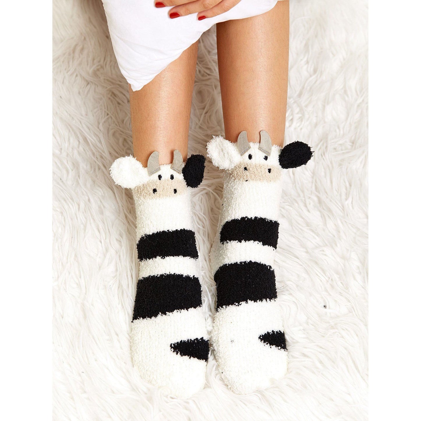 Winter Socks for Girls - Funny Animals - [1 Pair]