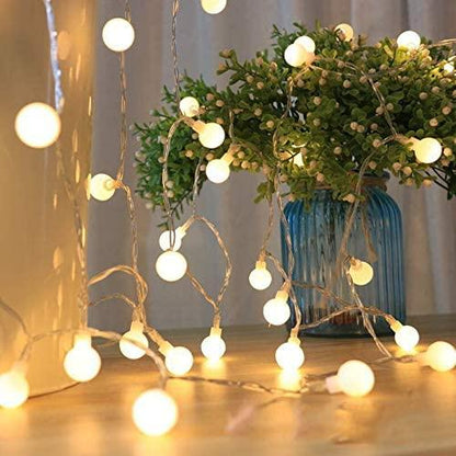 33 FT 100 LED Globe Ball String Lights - 2 PACK