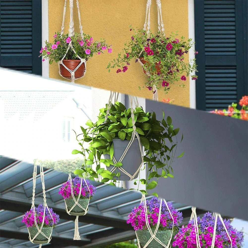 Macrame Plant Hanger - 3 Pack