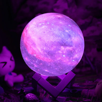 Moon Galaxy LED Lamp 5.9 inch 16 Colors