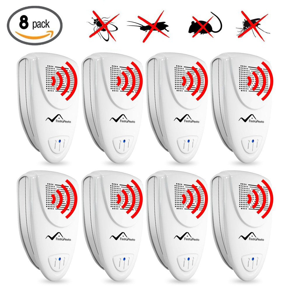 Ultrasonic Pest Repeller - PACK of 8