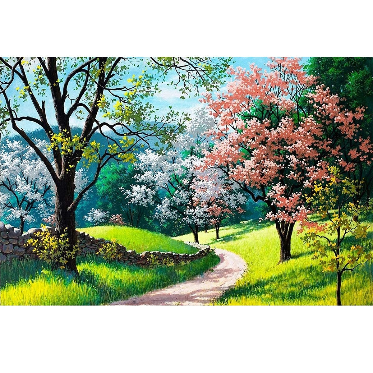 Blooming Tree - Large Paper Jigsaw Puzzle [1000 Pieces]