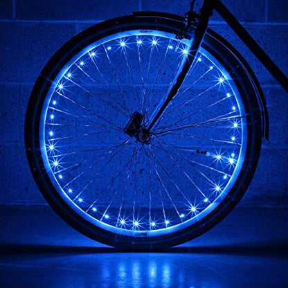 Bike Wheel Lights - BLUE (1 Tire Pack)