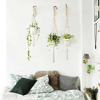 Macrame Plant Hanger - 3 Pack