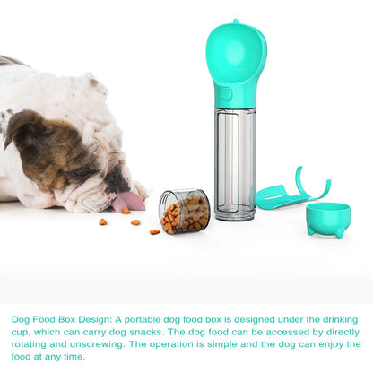 Dog Food and Water Bottle for Outdoor