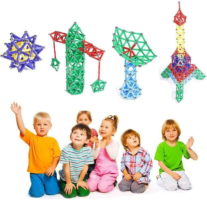 Magnetic Building Set 320 Pieces